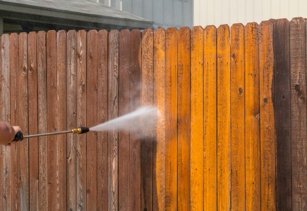 Fence Power Washing in Burlington