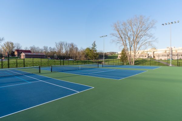 Tennis Court Cleaning in Burlington