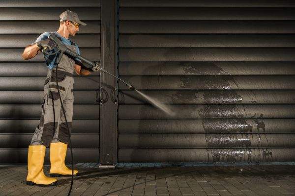Garage Pressure Washing in Burlington