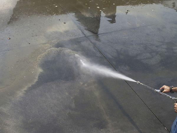 Exterior Floor Cleaning in Burlington