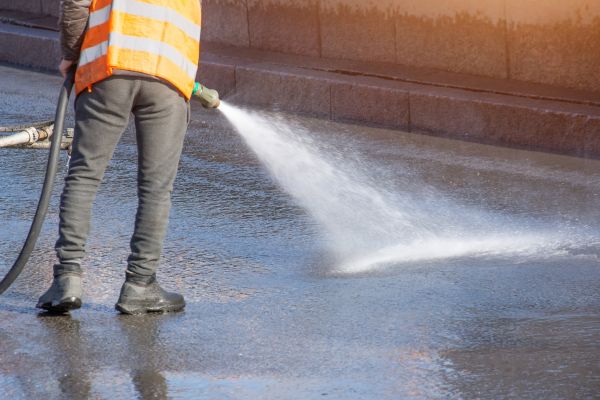 Asphalt Pressure Washing in Burlington