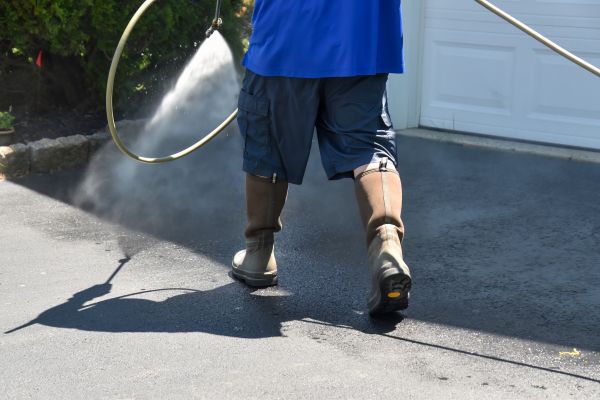 Asphalt Driveway Cleaning in Burlington